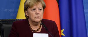 Ab Dienstag nur noch geschäftsführend im Amt: Kanzlerin Angela Merkel. 