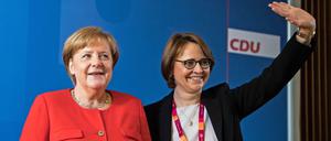 Die Chefin der Frauen-Union, Annette Widmann-Mauz (r.), könnte Vize-Bundestagspräsidentin werden.