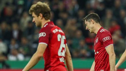 Mia san mia? Thomas Müller und Robert Lewandowski.