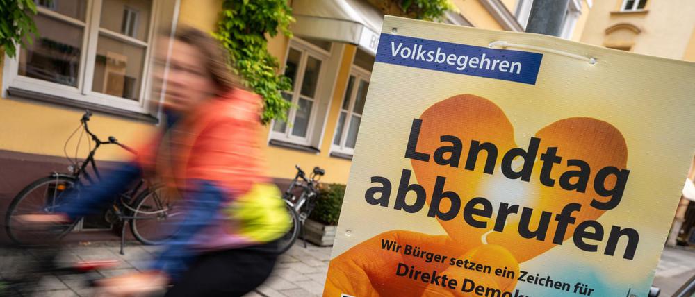 Das Volksbegehren läuft noch bis zum 27. Oktober.