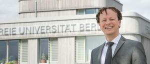 Klaus Hoffmann-Holland, Erster Vizepräsident der Freien Universität.