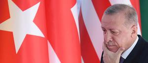 Der türkische Präsident Recep Tayyip Erdogan