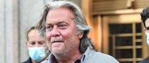Trumps ehemaliger Chefberater Steve Bannon