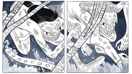 Freiheitsdrang: Eine Szene aus „Steinfrucht“.