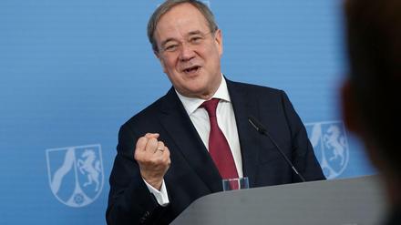 CDU-Chef Armin Laschet kann sich über einen leichten Zuwachs der Umfragewerte freuen.