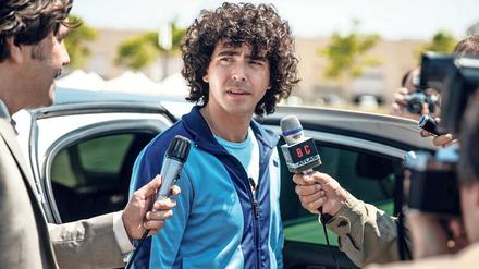 Vom Superstar zum Nationalhelden: Nazareno Casero verkörpert das Fußball-Genie Maradona in dessen Zwanzigern.