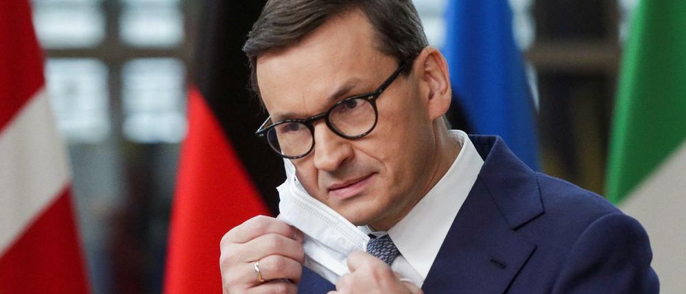 Polens Regierungschef Mateusz Morawiecki