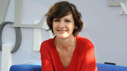 Die Schriftstellerin Doris Knecht, 2017 auf der Frankfurter Buchmesse.