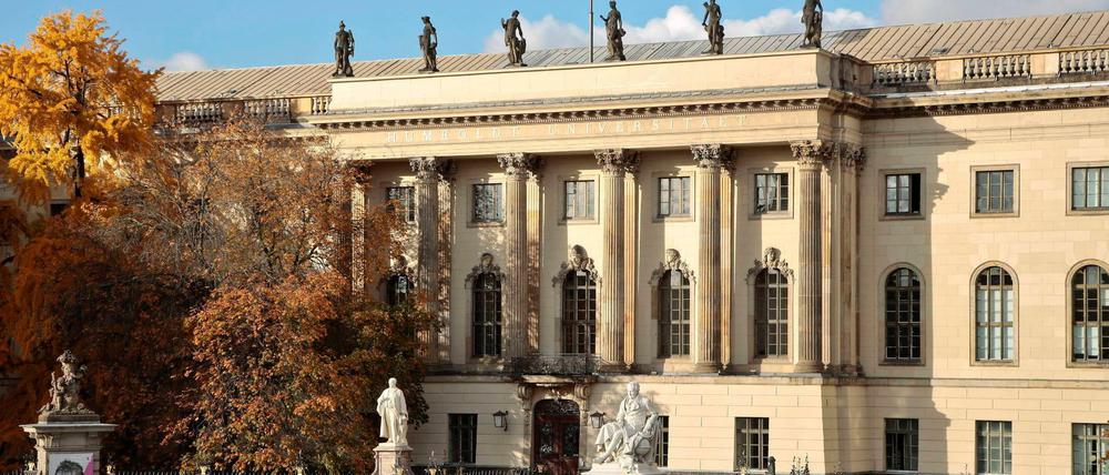 Die Humboldt-Universität.