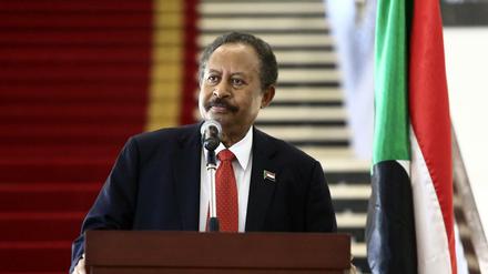 Abdullah Hamduk, sudanesische Regierungschef ist nach einem Putsch vom Militär festgenommen worden.