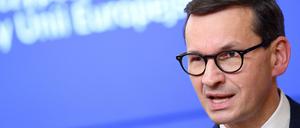 Polens Regierungschef Mateusz Morawiecki.
