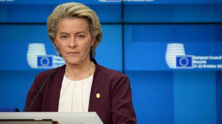EU-Kommissionspräsidentin Ursula von der Leyen.