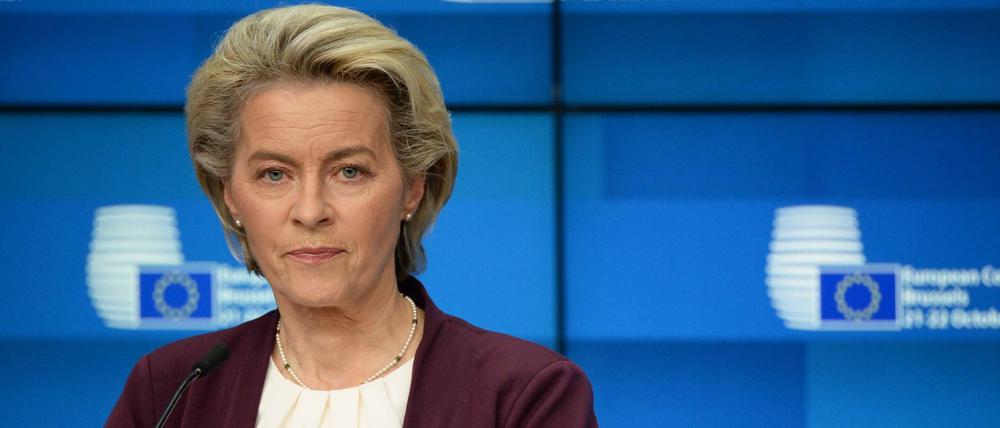 EU-Kommissionspräsidentin Ursula von der Leyen.