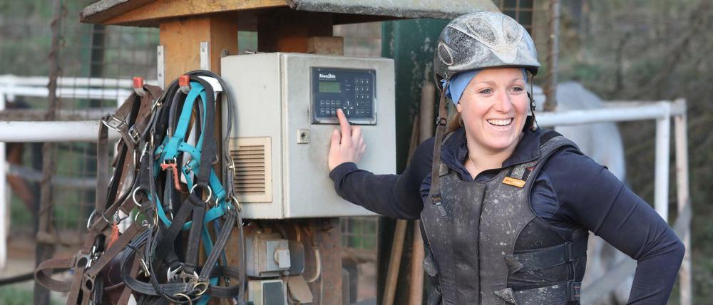 Friederike Schloms ist Pferdetrainerin und arbeitete zuvor als tiermedizinische Fachangestellte
