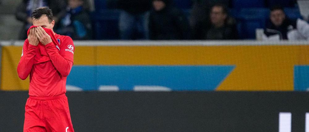 Das andere Gesicht von Hertha BSC. Nach drei Siegen am Stück verlor Vladimir Darida mit den Berlinern 0:2 bei der TSG Hoffenheim.