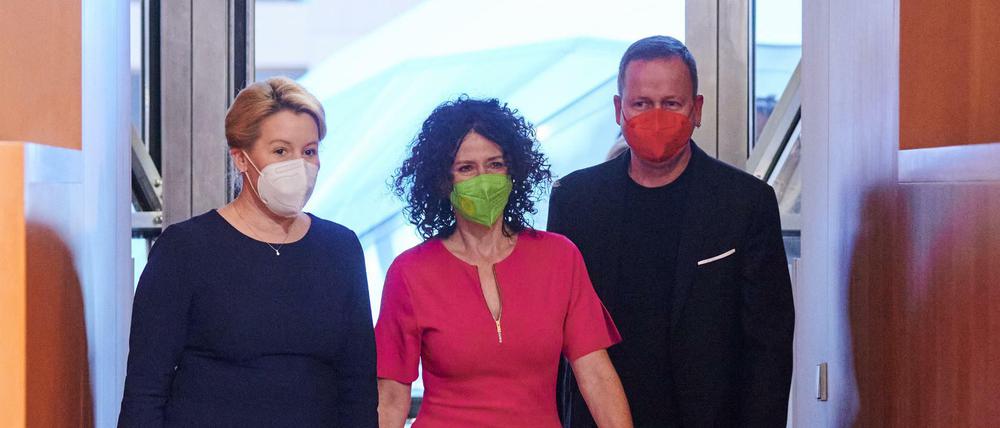 Seit Freitag laufen die rot-grün-roten Koalitionsverhandlungen.