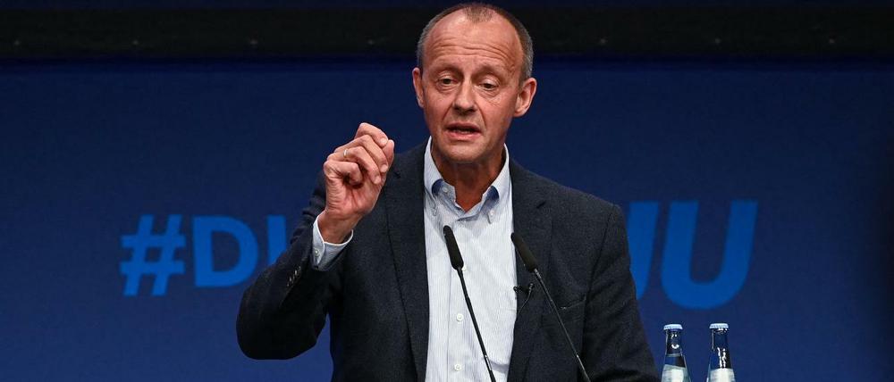Friedrich Merz, hier beim Deutschlandtag der Jungen Union, genießt unter Unionsanhängern großen Rückhalt.