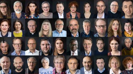 Knapp 60 Betroffene hat der Fotograf Ivo Mayr für die Ausstellung porträtiert.