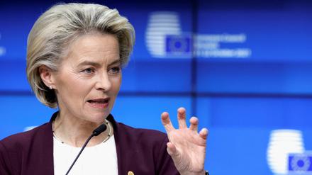 Ursula von der Leyen, Präsidentin der EU-Kommission.