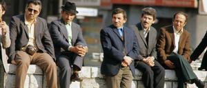 Türkische Arbeiter in Berlin-Kreuzberg in den 1970er Jahren