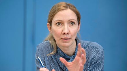 Sandra Ciesek, Leiterin der Virologie am Universitätsklinikum Frankfurt
