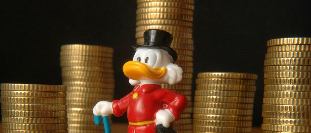 Donald hätte nichts zu fürchten. Dagobert Duck aber sollte in die steuerpolitische Pflicht genommen werden. 