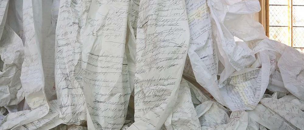 Meterware. Vier Monate Schreibarbeit von Ulrike Damm.