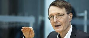 Gesundheitsexperte der SPD: Karl Lauterbach.