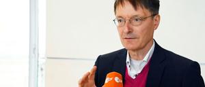 Karl Lauterbach wird oft angefeindet.