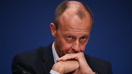 Wird er CDU-Vorsitzender? Friedrich Merz (am 15. Oktober 2021 bei der Jungen Union)