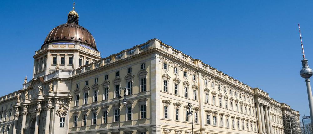 Neue alte Mitte in Berlin: das Humboldt Forum mit der teilweise rekonstruierten Stadtschlossfassade.