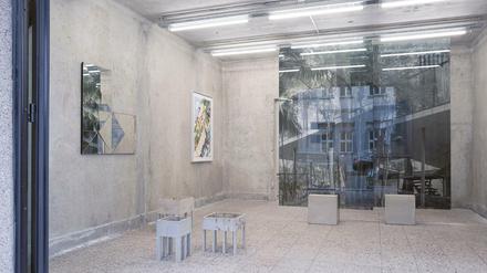 Der Ausstellungsraum von Stephanie Kloss