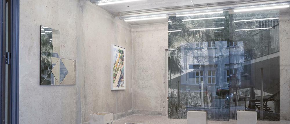 Der Ausstellungsraum von Stephanie Kloss