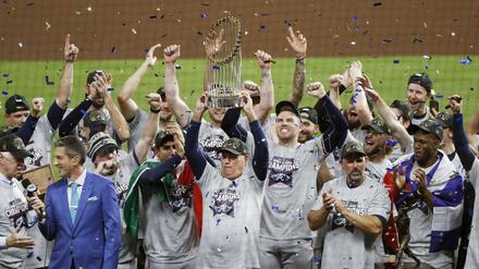 Atlanta Braves feiern das Ende einer langen Durststrecke. 