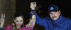 Daniel Ortega und seine Frau Rosario Murillo herrschen über Nicaragua mit eiserner Hand.