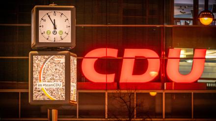Die Zeit läuft für die Organisatoren in der CDU-Parteizentrale