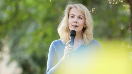 Die Landesvorsitzende der FDP Linda Teuteberg