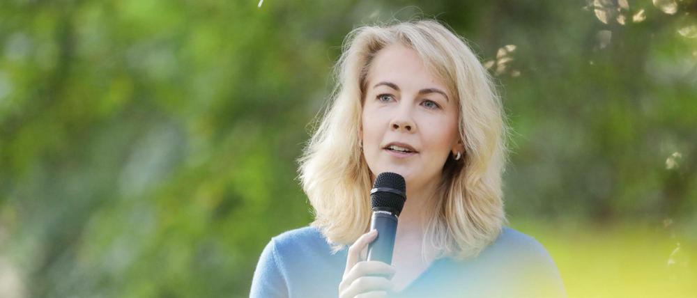 Die Landesvorsitzende der FDP Linda Teuteberg