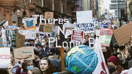 Weniger Kohle, mehr erneuerbare Energien: Die bisherigen Ergebnisse der Klimakonferenz dürften dem ein oder anderen Demonstranten eigentlich gefallen – protestiert wird in Glasgow aber auch an diesem Wochenende weiter.
