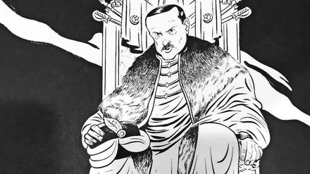Sultan mit Anzug und Krawatte: Ein Bild aus „Erdoğan“.