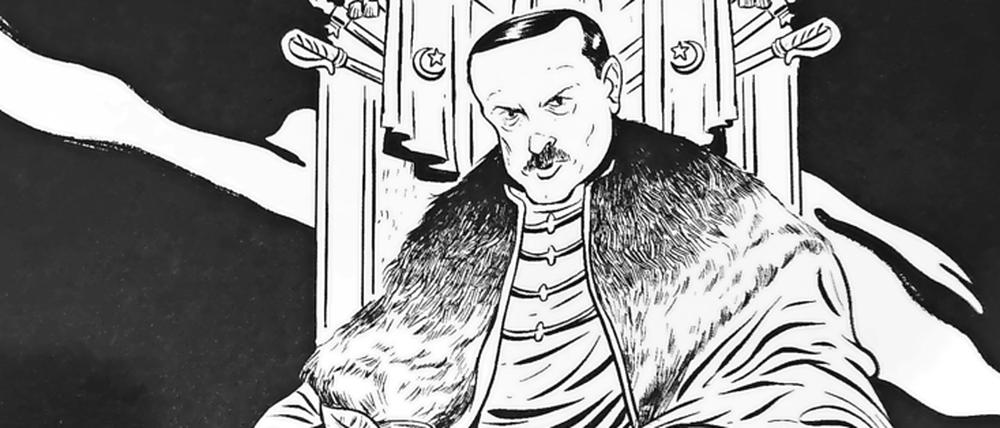 Sultan mit Anzug und Krawatte: Ein Bild aus „Erdoğan“.