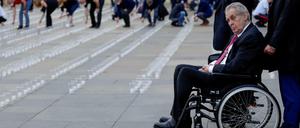 Präsident Milos Zeman ist schon seit längerer Zeit schwer krank.