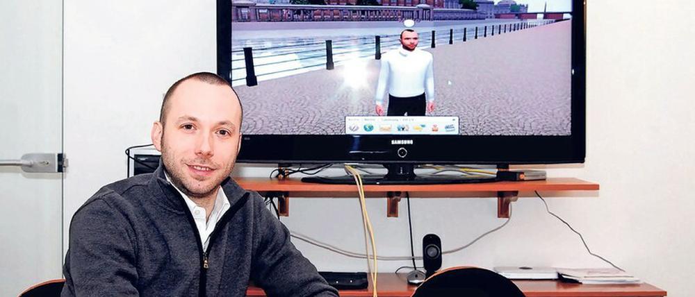 Mirko Caspar (hier im Jahr 2009) war Mitgründer der Metaversum GmbH, die Berlin als virtuelle 3D-Welt programmierte. Heute ist er Co-Chef des Online-Brillenhändlers Mr. Spex.