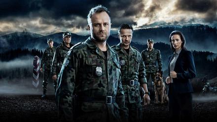 Gefährlicher Einsatz: Grenzschützer Wiktor Rebrow (Leszek Lichota, mi.) hat nicht nur gegen Schleuser und Schmuggler zu kämpfen. 