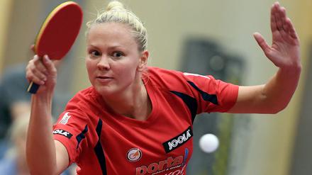 Georgina Pota hat mit dem TTC Berlin Eastside unter anderem drei Mal das Triple gewonnen. 