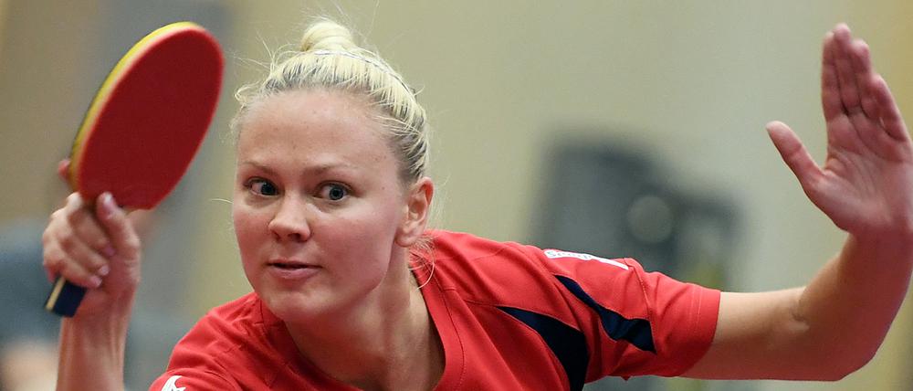 Georgina Pota hat mit dem TTC Berlin Eastside unter anderem drei Mal das Triple gewonnen.