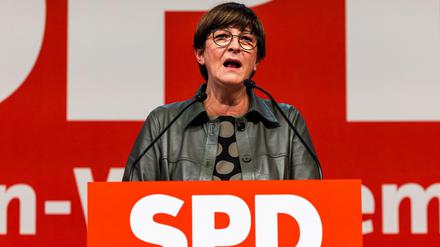 Saskia Esken, Bundesvorsitzende der SPD.