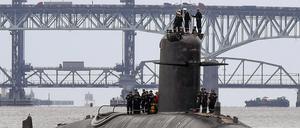Ein französisches U-Boot in den USA (Archivbild)