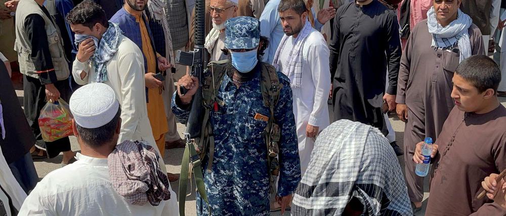 Taliban-Kämpfer in Kabul