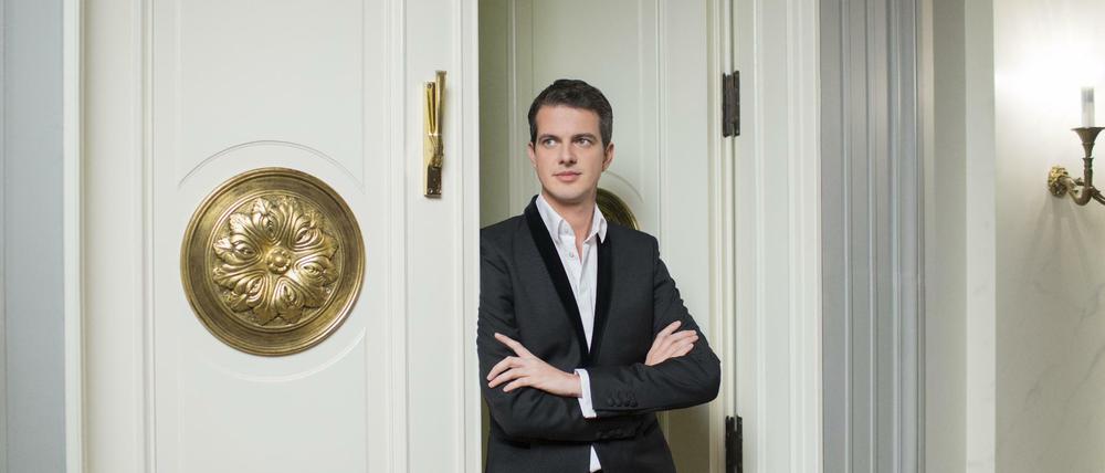 Ein Franzose in Berlin: Philippe Jarrousky, fotografiert im Konzerthaus.